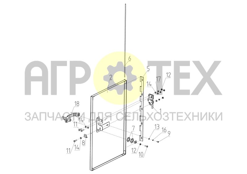 Чертеж Крышка (145.01.12.600)